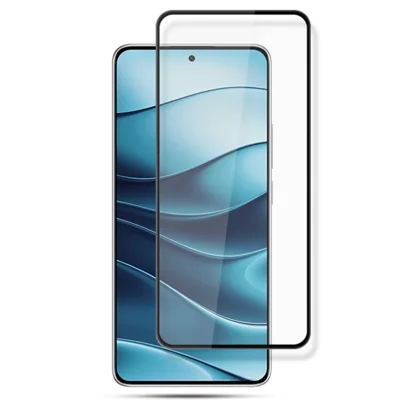 MOCOLO For Xiaomi Redmi Note 14 5G Screen Protector Anti-Shatter Silk Printing Tempered Glass Film - Black