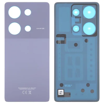 For Xiaomi Poco M6 Pro 4G OEM Battery Door Cover Replacement Part - Purple