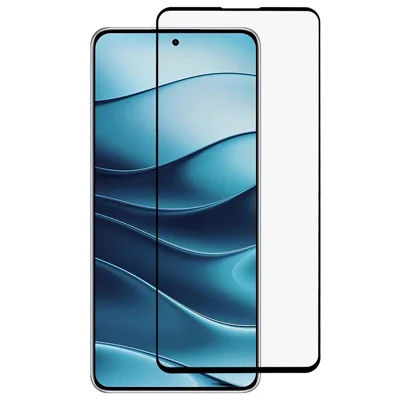 Voor Xiaomi Redmi Note 14 5G / 14 4G (163,25 mm) Screenprotector met zijde-afdrukking Volledige Lijm Gehard Glas Screenfolie