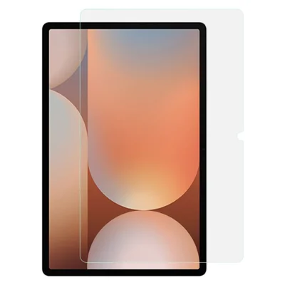 RURIHAI لجهاز Samsung Galaxy Tab S10+ واقي الشاشة من زجاج السيليكون عالي الألمنيوم 0.18 مم، فيلم بحواف منحنية 2.5D