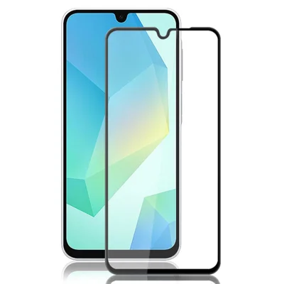 AMORUS For Samsung Galaxy A16 5G / A16 4G Screen Protector Anti-Shatter Tempered Glass Film - Black