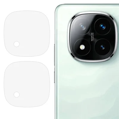 2PCS For Xiaomi Redmi Note 14 Pro+ 5G Camera Lens Protector 2.5D Tempered Glass Lens Film