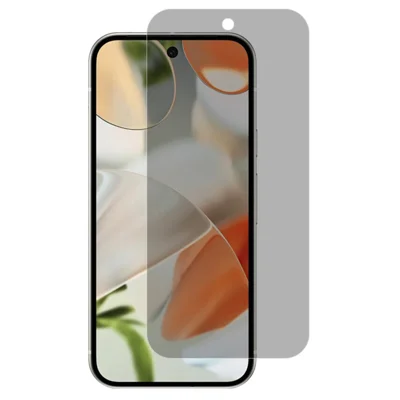 RURIHAI For Google Pixel 9 Pro Anti-Spy AGC Glass Screen Protector (Phone Case Version) (Fingerprint Unlock)