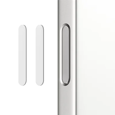NORTHJO 2Pcs For iPhone 17 Pro Max / 17 Pro / 17 / 16 / 16 Plus / 16 Pro / 16 Pro Max Camera Control Button Cover Protector Tempered Glass Film - White