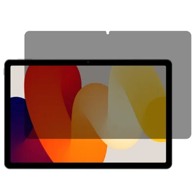 For Xiaomi Redmi Pad SE / Lenovo Tab M11 Screen Protector Anti-Spy Tempered Glass 0.3mm Arc Edge Film