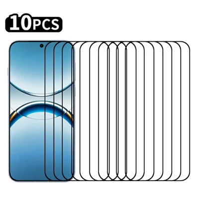 RURIHAI 10Pcs For Oppo Find X8 5G High Aluminium-Silicon Glass Film 0.26mm 2.5D Screen Protector