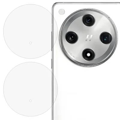 2PCS For Oppo Find X8 5G Camera Lens Protector 2.5D Tempered Glass Lens Film