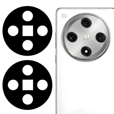 2Pcs For Oppo Find X8 5G Camera Lens Protector Silk Printing Tempered Glass Rear Lens Film