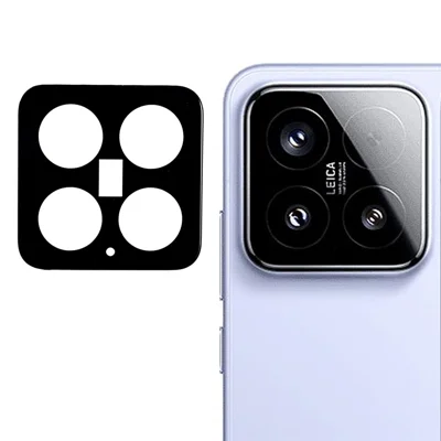 Voor Xiaomi 15 Gehard Glas Lensbeschermer Zijdeprint Camera Objectief Folie