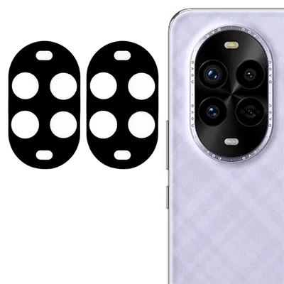 2Pcs For Huawei nova 13 Pro 5G Camera Lens Protector Silk Printing Tempered Glass Rear Lens Film