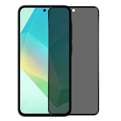 NORTHJO A++ For Samsung Galaxy A36 5G / A56 5G Privacy Screen Protector Silk Printing Full Glue Anti-Spy Tempered Glass Film