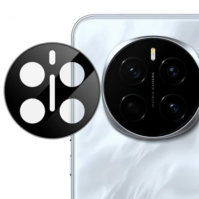 IMAK voor Honor Magic7 5G Cameraobjectiefbeschermer Gehard Glas HD Duidelijke Objectief Folie (Zwarte Versie)