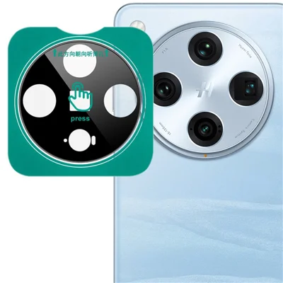 IMAK For Oppo Find X8 Pro 5G Tempered Glass Camera Lens Protector with Self-Positioning Frame (Black Version)