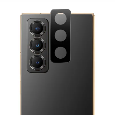 RURIHAI For Samsung Galaxy Z Fold Special Camera Lens Protector 3D Silk Printing High Aluminum-Silicon Glass Lens Film