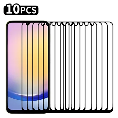 RURIHAI 10Pcs For Samsung Galaxy A26 5G High Aluminium-Silicon Glass Film 0.26mm 2.5D Screen Protector
