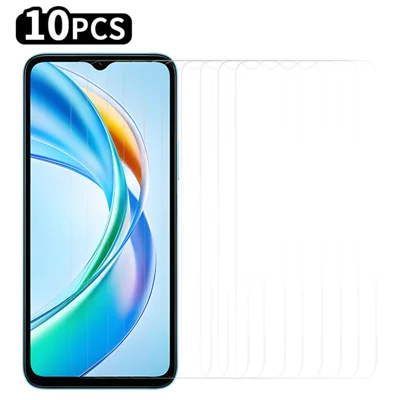 RURIHAI 10Pcs For Honor X5b Screen Protector 0.26mm 2.5D High Aluminium-Silicon Glass Film