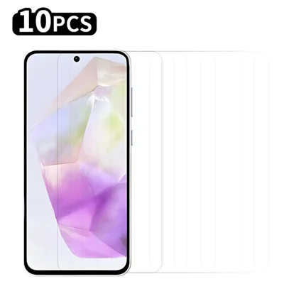 RURIHAI 10Pcs For Samsung Galaxy A56 5G / A36 5G Screen Protector 0.26mm 2.5D High Aluminium-Silicon Glass Film