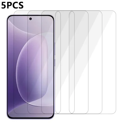 5Pcs For Honor 300 Screen Protector 0.3mm 2.5D Tempered Glass Clear Film