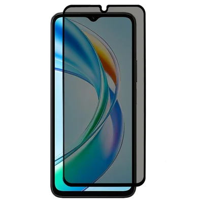 For Honor X5b Plus  /  X5b Anti-Peep Full Covering Screen Protector Silk Printing Tempered Glass Film