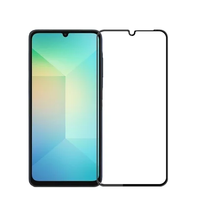 PINWUYO For Samsung Galaxy A26 5G Tempered Glass Film  Explosion-proof 9H 3D Full Screen Protector - Black