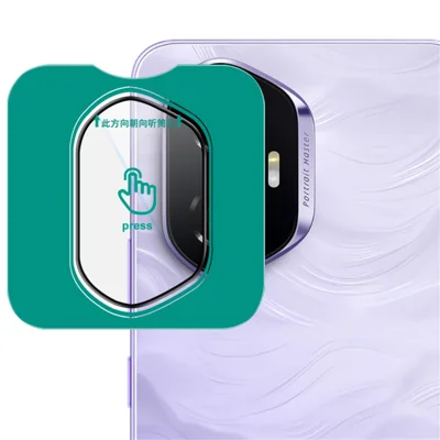 IMAK voor Honor 300 Camera Lensbeschermer Gehard Glas Lensfolie met Zelfpositionerend Frame