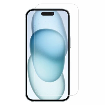Bulk Purchasing For iPhone 15 Plus Screen Protector Arc Edges Ultra Clear Anti-Explosion Medium Alumina Glass Film