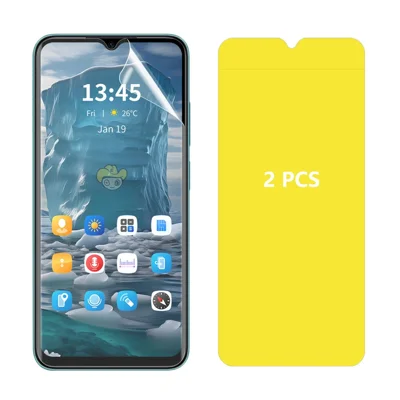 لـ Xiaomi Redmi A4 5G ENKAY HAT PRINCE قطعتين واقي شاشة شفاف فيلم هيدروجيل لين - شفاف