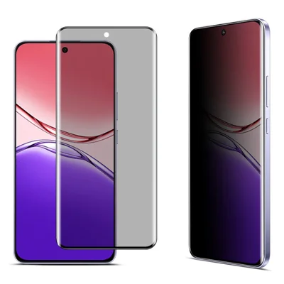 IMAK na Oppo A5 Pro 5G, folia ochronna antywizualna, pełny ekran, szkło hartowane