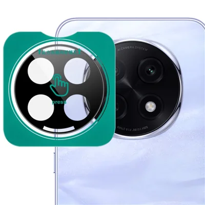 IMAK For Oppo F29 Pro 5G (Global) / A5 Pro 5G (China) Tempered Glass Camera Lens Protector with Self Positioning Frame (Black Version)
