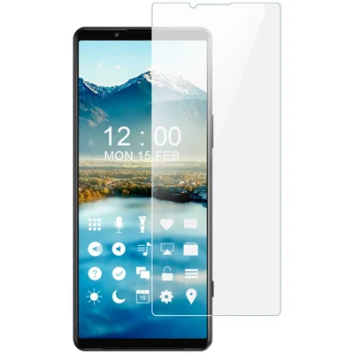 IMAK ARM Seria dla Sony Xperia 5 IV 5G Ochronnik ekranu z miękkiego TPU przeciw wybuchowi Ultra przezroczysta folia (nie pełna powierzchnia)