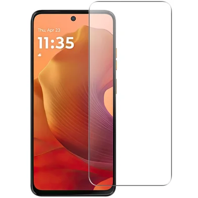 Screenbeschermer voor Motorola Moto E15 4G HD Gehard Glasfolie 2.5D