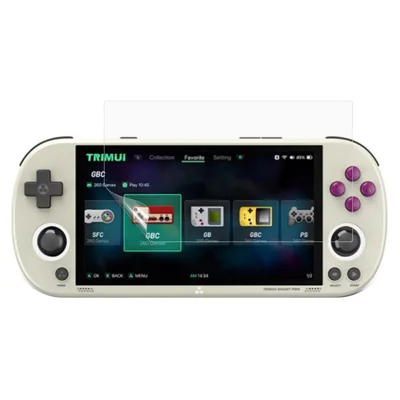 Skærmprotector til Trimui Smart Pro Retro-bærbar spillekonsol Højopløselig PET-folie