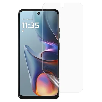 Voor Motorola Moto E15 4G Schermfolie PET Anti-bellen Ultra Heldere Screenprotector