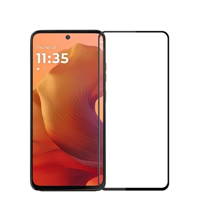 For Motorola Moto E15 4G / Motorola Moto G15 4G / Motorola Moto G15 Power 4G / Motorola Moto G05 4G Hærdet Glas Film PINWUYO JK Serie-2 9H Fuld Skærm Beskytter - Sort