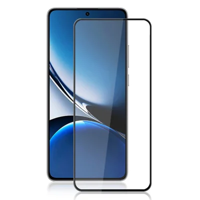 MOCOLO For Xiaomi Redmi Turbo 4 5G / Turbo 3 5G Screen Protector Anti-Shatter Silk Printing Tempered Glass Film - Black