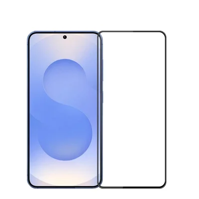 PINWUYO For Samsung Galaxy S25 Edge Tempered Glass Film  Explosion-proof 9H 3D Full Screen Protector - Black
