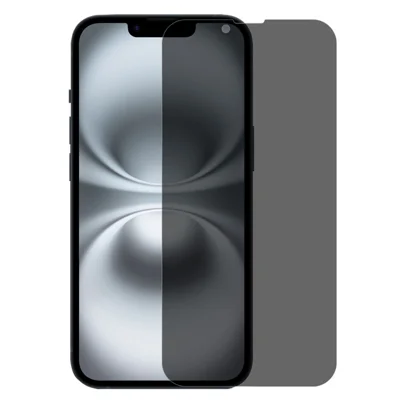 NORTHJO A+ لجهاز iPhone 16e واقي الشاشة HD 2.5D قوس 28 درجة مضاد للتجسس 0.3 مم فيلم زجاج مقوى
