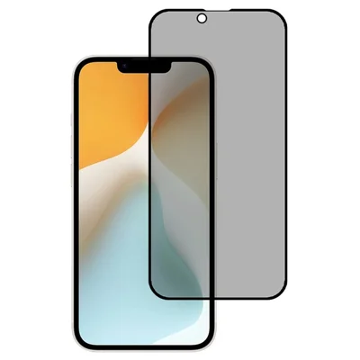 Folia ochronna z zabezpieczeniem antywizualnym do iPhone'a 16e, pełna powłoka, folia z hartowanego szkła z nadrukiem jedwabnym
