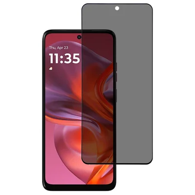 For Motorola Moto G17 Power 4G / G17 4G / G15 4G / G15 Power 4G / Moto G05 4G Full Screen Protector Privacy Protection 360 Degrees Anti-Spy Full Glue Tempered Glass Film