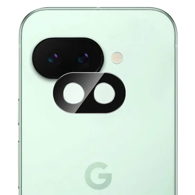 For Google Pixel 9a Camera Lens Protector Black Tempered Glass Lens Film