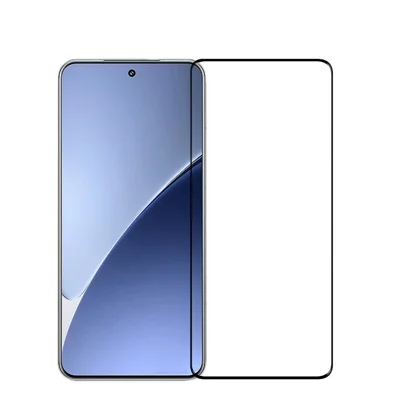 MOFI For Xiaomi 15 Pro Screen Protector  3D Hot Bending Full Glue Tempered Glass Film - Black