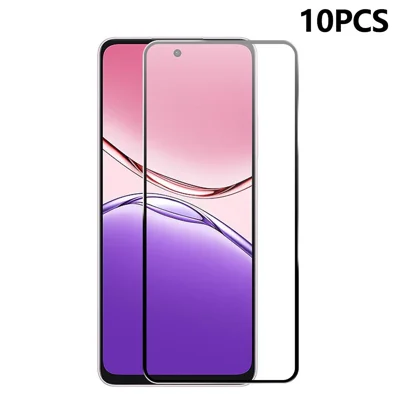 RURIHAI 10 szt. do Oppo A5 Pro 4G (Global) / 5G (Global) / A5 Energy 5G (Chiny) folia z wysokim zawartością szkła krzemowo-aluminiowego 0,26 mm 2,5D ochronnik ekranu