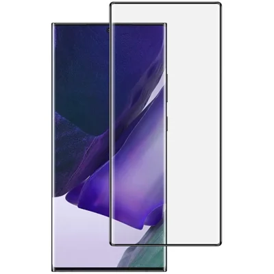 IMAK Screen Protector för Samsung Galaxy Note20 Ultra / Note20 Ultra 5G Full Glue 3D Curved Tempered Glass Film med positioneringsram