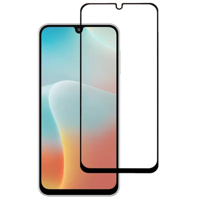 For Samsung Galaxy M16 5G / F16 5G Tempered Glass Electroplating Anti-Fingerprint Silk Printing Full Glue Screen Protector