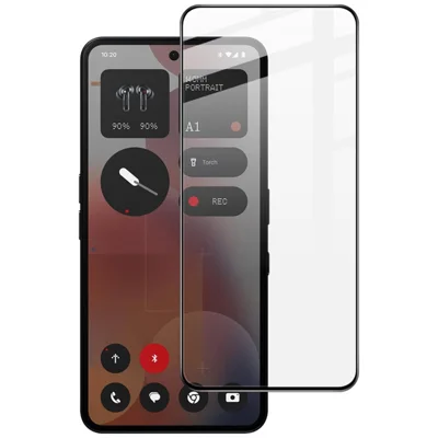 IMAK Pro+ Series For Nothing Phone (4b) / Phone (3a) / Phone (4b) / Phone (3a) Pro Tempered Glass Full Screen Protector Sensitive Touch Film