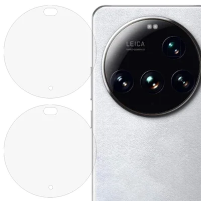 2PCS For Xiaomi 15 Ultra Camera Lens Protector 2.5D Tempered Glass Lens Film