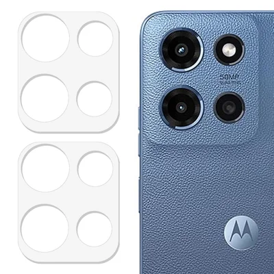 2Pcs For Motorola Moto G17 Power 4G / G17 4G / G15 4G / G15 Power 4G Camera Lens Protector 3D Arc Edge Anti-Scratch Tempered Glass Lens Film