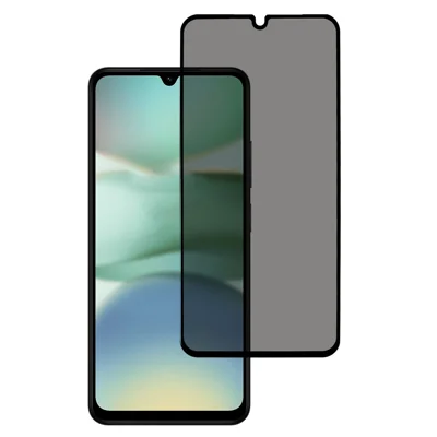 For Xiaomi Redmi A5 4G (171.7mm) / Poco C71 4G Anti-Peep Full Covering Screen Protector Silk Printing Tempered Glass Film