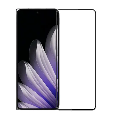 PINWUYO For Oppo Find N5 5G Tempered Glass Film  Explosion-proof 9H 3D Full Screen Protector - Black