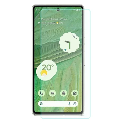 Pour Google Pixel 7 5G Protecteur d'écran transparent 0,3 mm Bord incurvé Verre trempé Anti-rayures Film résistant aux chocs